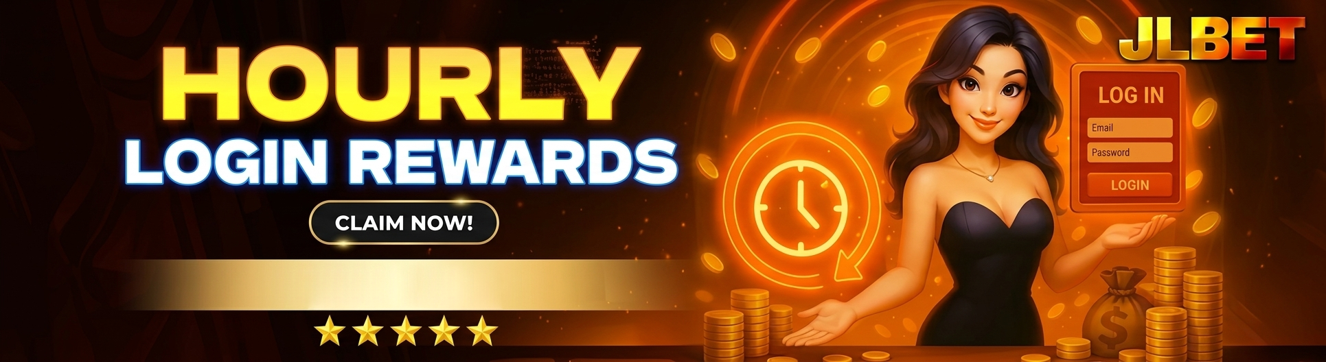 jlbet hourly login rewards