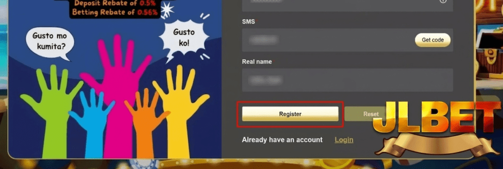 jlbet register page