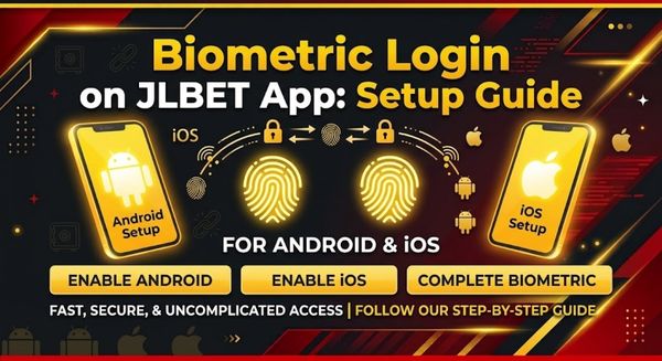 Biometric Login on JLBET App Setup Guide for Android and iOS